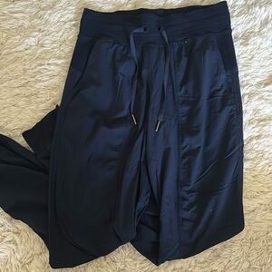 Lululemon navy dance studio joggers